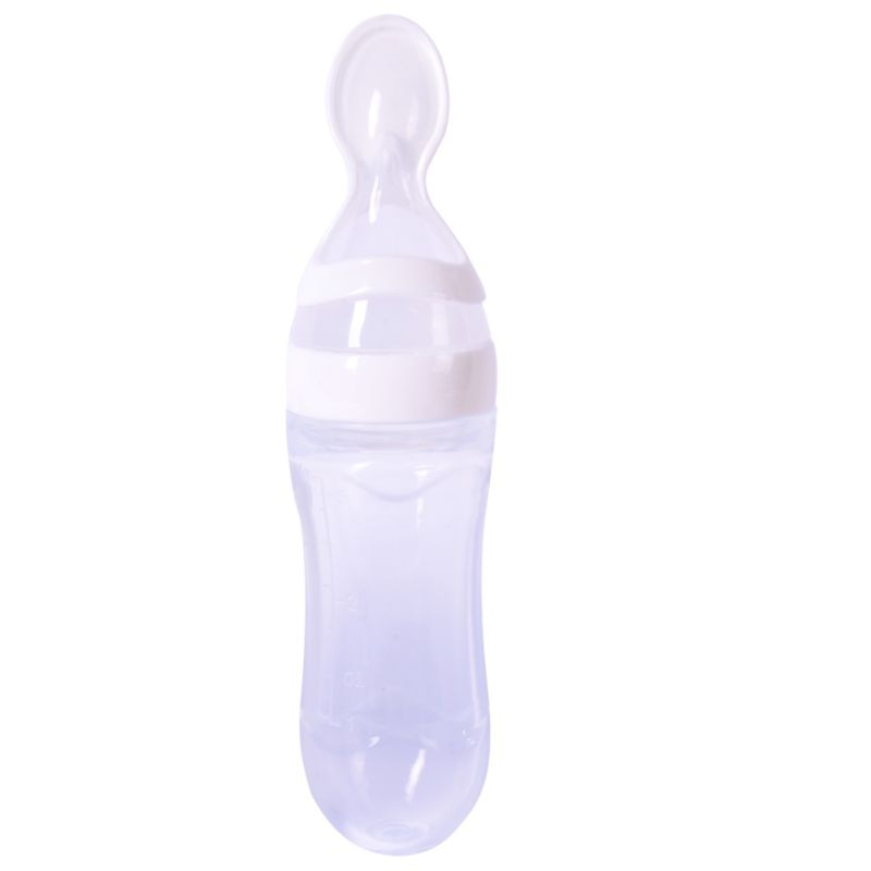 Biberon avec cuillère pour nouveau-né | EasyBottle™ - Au Plaisir des Bebes