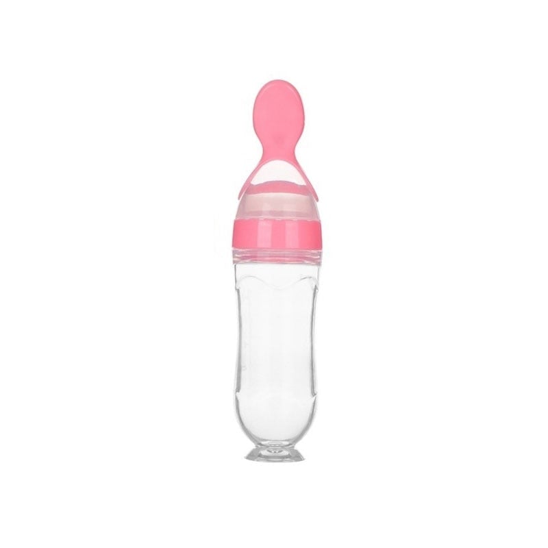 Biberon avec cuillère pour nouveau-né | EasyBottle™ - Au Plaisir des Bebes