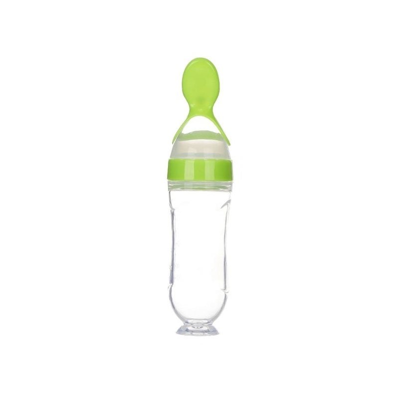 Biberon avec cuillère pour nouveau-né | EasyBottle™ - Au Plaisir des Bebes